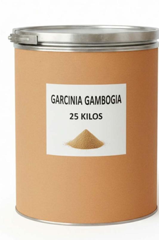  Garcinia Gambogia Pura en Polvo Barril (25 kg) 